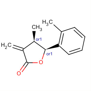 929110-98-5  2(3H)-Furanone, dihydro-4-methyl-3-methylene-5-(2-methylphenyl)-,(4R,5S)-rel-