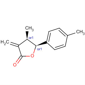 929110-99-6  2(3H)-Furanone, dihydro-4-methyl-3-methylene-5-(4-methylphenyl)-,(4R,5S)-rel-