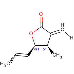929111-01-3  2(3H)-Furanone, dihydro-4-methyl-3-methylene-5-(1E)-1-propen-1-yl-,(4R,5R)-rel-