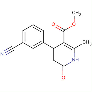 929115-16-2  3-Pyridinecarboxylic acid,4-(3-cyanophenyl)-1,4,5,6-tetrahydro-2-methyl-6-oxo-, methyl ester
