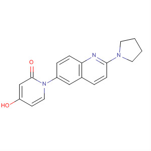 929192-62-1  2(1H)-Pyridinone, 4-hydroxy-1-[2-(1-pyrrolidinyl)-6-quinolinyl]-