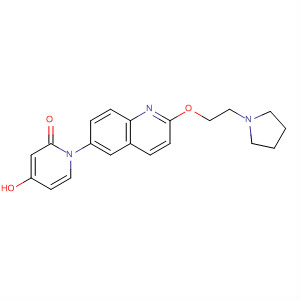 929192-71-2  2(1H)-Pyridinone, 4-hydroxy-1-[2-[2-(1-pyrrolidinyl)ethoxy]-6-quinolinyl]-