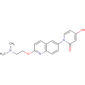 929192-74-5  2(1H)-Pyridinone,1-[2-[2-(dimethylamino)ethoxy]-6-quinolinyl]-4-hydroxy-