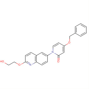 929192-78-9  2(1H)-Pyridinone,1-[2-(2-hydroxyethoxy)-6-quinolinyl]-4-(phenylmethoxy)-
