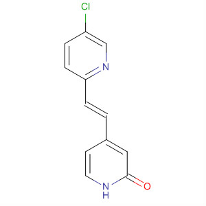 929193-83-9  2(1H)-Pyridinone, 4-[(1E)-2-(5-chloro-2-pyridinyl)ethenyl]-