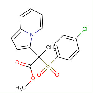 929212-51-1  3-Indolizineacetic acid, 1-[(4-chlorophenyl)sulfonyl]-2-methyl-, methylester