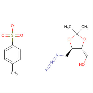 929282-02-0  1,3-Dioxolane-4-methanol, 5-(azidomethyl)-2,2-dimethyl-,4-(4-methylbenzenesulfonate), (4R,5R)-