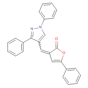 929518-35-4  2(3H)-Furanone, 3-[(1,3-diphenyl-1H-pyrazol-4-yl)methylene]-5-phenyl-