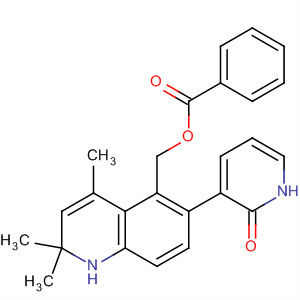 929525-22-4  2(1H)-Pyridinone,3-[5-[(benzoyloxy)methyl]-1,2-dihydro-2,2,4-trimethyl-6-quinolinyl]-