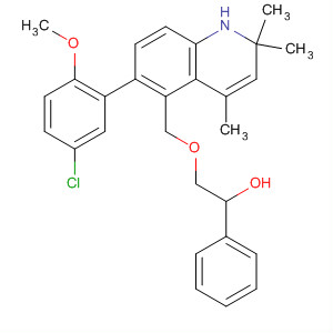 929526-47-6  Benzeneethanol,2-[[6-(5-chloro-2-methoxyphenyl)-1,2-dihydro-2,2,4-trimethyl-5-quinolinyl]methoxy]-