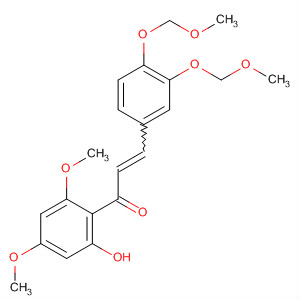 929531-38-4  2-Propen-1-one,3-[3,4-bis(methoxymethoxy)phenyl]-1-(2-hydroxy-4,6-dimethoxyphenyl)-