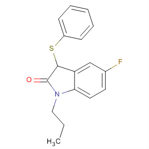 929540-93-2  2H-Indol-2-one, 5-fluoro-1,3-dihydro-3-(phenylthio)-1-propyl- 929540-93-2  2H-Indol-2-one, 5-fluoro-1,3-dihydro-3-(phenylthio)-1-propyl-