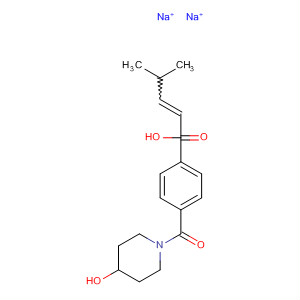 929556-76-3  2-Pentenoic acid,1-[4-[(4-hydroxy-1-piperidinyl)carbonyl]phenyl]-4-methyl-, sodium salt(1:2), (2Z)-