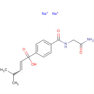 929556-78-5  2-Pentenoic acid,1-[4-[[(2-amino-2-oxoethyl)amino]carbonyl]phenyl]-4-methyl-, sodiumsalt (1:2), (2Z)-