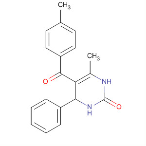 929600-96-4  2(1H)-Pyrimidinone,3,4-dihydro-6-methyl-5-(4-methylbenzoyl)-4-phenyl- 929600-96-4  2(1H)-Pyrimidinone,3,4-dihydro-6-methyl-5-(4-methylbenzoyl)-4-phenyl-
