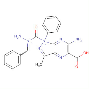 929611-37-0  1H-Pyrazolo[3,4-b]pyrazine-5-carboxylic acid,6-amino-3-methyl-1-phenyl-, 2-(phenylmethylene)hydrazide