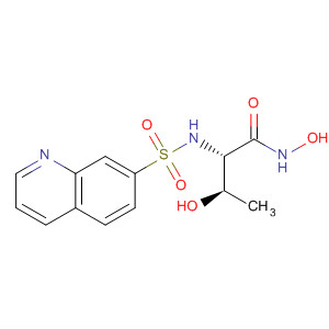 929617-99-2  Butanamide, N,3-dihydroxy-2-[(7-quinolinylsulfonyl)amino]-, (2S,3R)-
