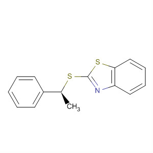 93366-53-1  Benzothiazole, 2-[[(1S)-1-phenylethyl]thio]-