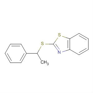 93366-75-7  Benzothiazole, 2-[(1-phenylethyl)thio]-