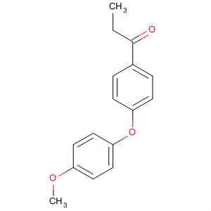 93434-70-9  1-Propanone, 1-[4-(4-methoxyphenoxy)phenyl]-