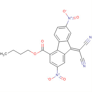 93619-92-2  9H-Fluorene-4-carboxylic acid, 9-(dicyanomethylene)-2,7-dinitro-, butylester