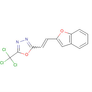 93641-24-8  1,3,4-Oxadiazole, 2-[2-(2-benzofuranyl)ethenyl]-5-(trichloromethyl)-