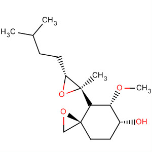 94300-56-8  1-Oxaspiro[2.5]octan-6-ol,5-methoxy-4-[(2R,3R)-2-methyl-3-(3-methylbutyl)oxiranyl]-,(3R,4S,5S,6R)-