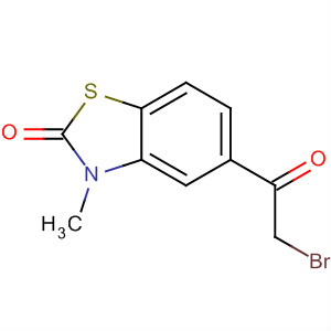 94662-42-7  2(3H)-Benzothiazolone, 5-(bromoacetyl)-3-methyl-