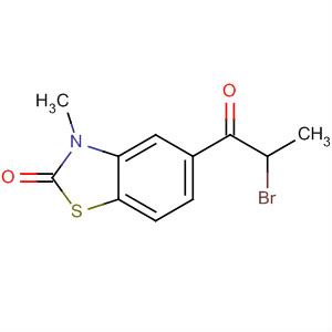 94662-45-0  2(3H)-Benzothiazolone, 5-(2-bromo-1-oxopropyl)-3-methyl-