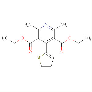 94675-54-4  3,5-Pyridinedicarboxylic acid, 2,6-dimethyl-4-(2-thienyl)-, diethyl ester
