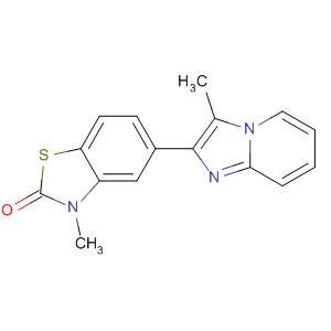 94704-23-1  2(3H)-Benzothiazolone,3-methyl-5-(3-methylimidazo[1,2-a]pyridin-2-yl)-