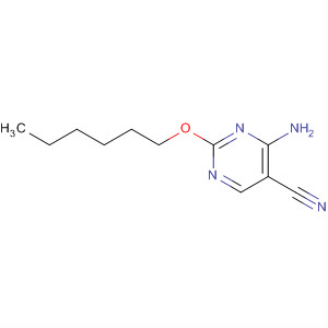 94741-63-6  5-Pyrimidinecarbonitrile, 4-amino-2-(hexyloxy)-