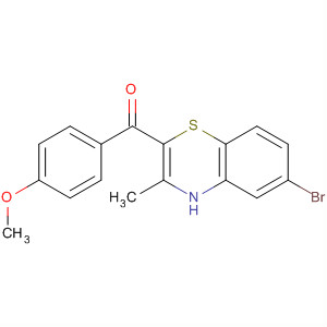 95081-29-1  Methanone,(6-bromo-3-methyl-4H-1,4-benzothiazin-2-yl)(4-methoxyphenyl)-