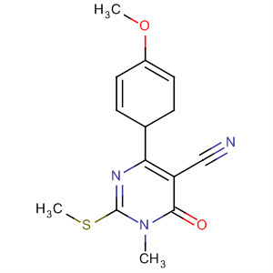 95534-81-9  5-Pyrimidinecarbonitrile,1,6-dihydro-4-(4-methoxyphenyl)-1-methyl-2-(methylthio)-6-oxo-