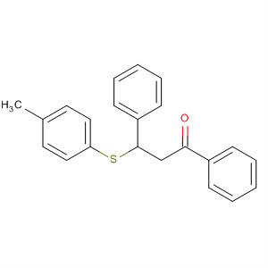 95625-60-8  1-Propanone, 3-[(4-methylphenyl)thio]-1,3-diphenyl-