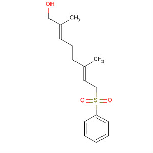 95763-61-4  2,6-Octadien-1-ol, 2,6-dimethyl-8-(phenylsulfonyl)-, (E,E)-