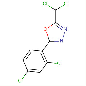 95853-57-9  1,3,4-Oxadiazole, 2-(dichloromethyl)-5-(2,4-dichlorophenyl)-