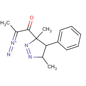 96213-61-5  1-Propanone,2-diazo-1-(4,5-dihydro-3,5-dimethyl-4-phenyl-3H-pyrazol-3-yl)-