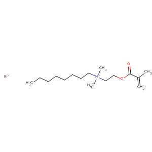 96526-33-9  1-Octanaminium,N,N-dimethyl-N-[2-[(2-methyl-1-oxo-2-propenyl)oxy]ethyl]-, bromide