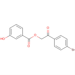 97214-52-3  Benzoic acid, 3-hydroxy-, 2-(4-bromophenyl)-2-oxoethyl ester