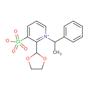 97407-07-3  Pyridinium, 2-(1,3-dioxolan-2-yl)-1-(1-phenylethyl)-, perchlorate