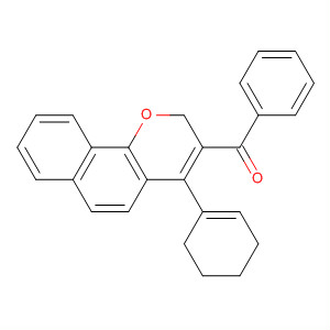 97583-60-3  Methanone,phenyl(3,4,5,6-tetrahydro-4-phenyl-2H-naphtho[1,2-b]pyran-3-yl)-