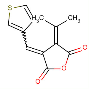 97679-19-1  2,5-Furandione, dihydro-3-(1-methylethylidene)-4-(3-thienylmethylene)-,(E)-