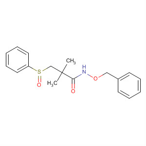 97721-41-0  Propanamide, 2,2-dimethyl-N-(phenylmethoxy)-3-(phenylsulfinyl)-