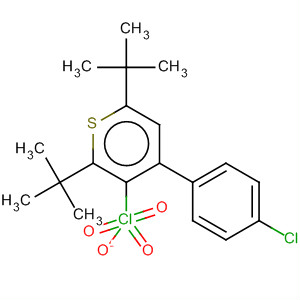 97792-19-3  Thiopyrylium, 4-(4-chlorophenyl)-2,6-bis(1,1-dimethylethyl)-, perchlorate