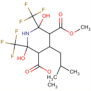 97898-57-2  3,5-Piperidinedicarboxylic acid,2,6-dihydroxy-4-(2-methylpropyl)-2,6-bis(trifluoromethyl)-, dimethyl ester