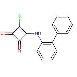 97962-63-5  3-Cyclobutene-1,2-dione, 3-([1,1'-biphenyl]-2-ylamino)-4-chloro-