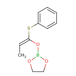 98512-71-1  1,3,2-Dioxaborolane, 2-[[(1E)-1-(phenylthio)-1-propenyl]oxy]-