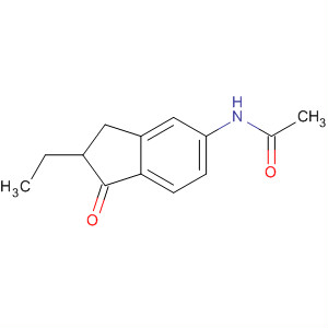 98709-83-2  Acetamide, N-(2-ethyl-2,3-dihydro-1-oxo-1H-inden-5-yl)-