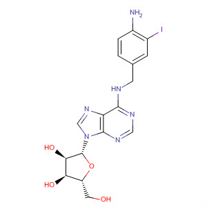 98866-49-0  Adenosine, N-[(4-amino-3-iodophenyl)methyl]-